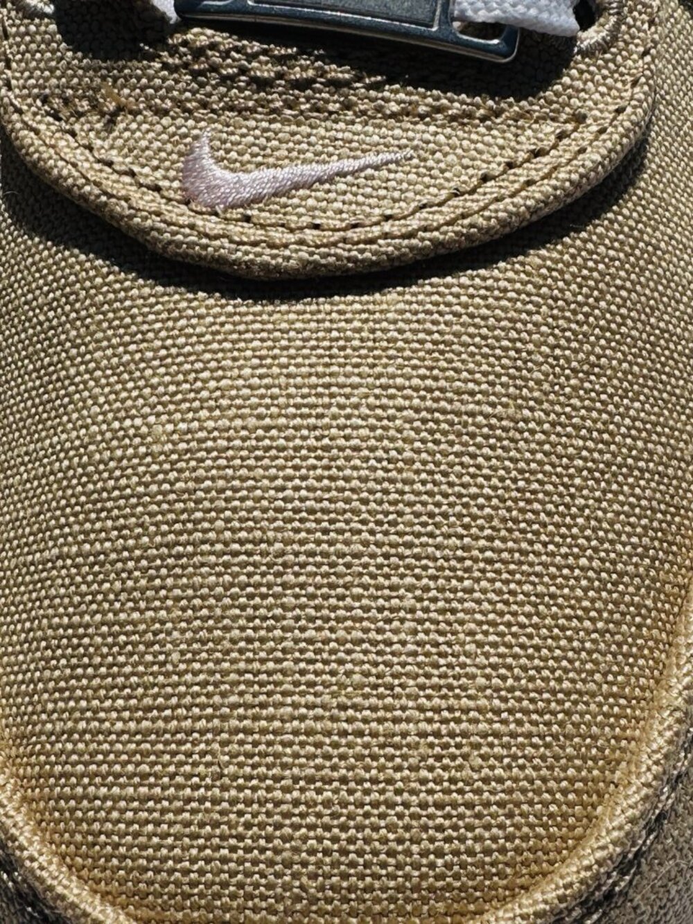 Nike Air Force 1 Men Casual Shoes Retro LL QS AF1 Linen Canvas Pink Size 9 - Picture 8 of 15